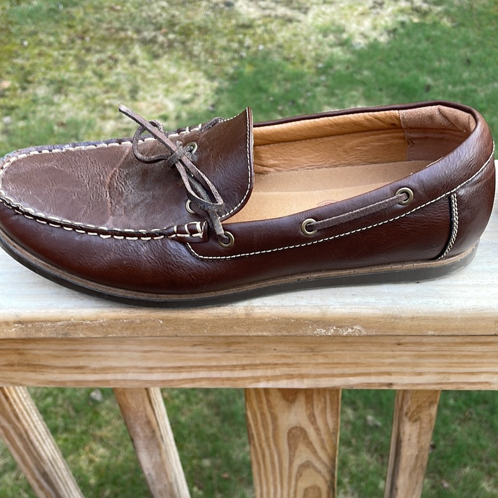 Izod Jetty Brown Loafer Size 10.5 - Picture 6 of 9